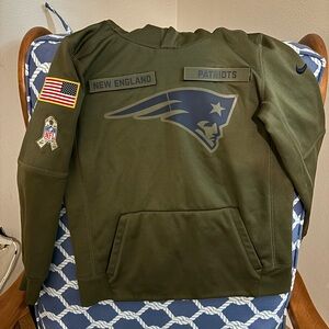NFL and Nike Support the Troops Patriots Hoodie
